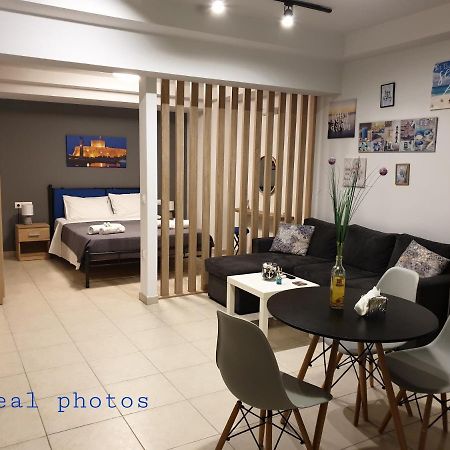 Blue - Comfy Center Rodos Appartement Asgourou Buitenkant foto