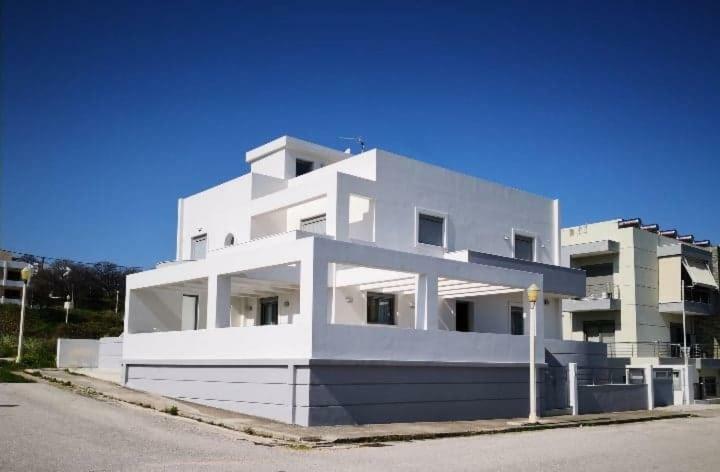 Blue - Comfy Center Rodos Appartement Asgourou Buitenkant foto