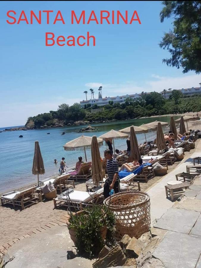 Blue - Comfy Center Rodos Appartement Asgourou Buitenkant foto